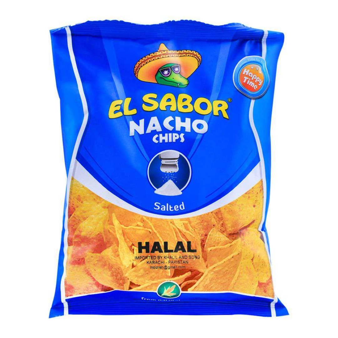 EL SABOR NACHO CHIPS SALTED 100G